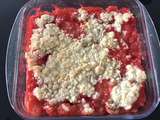 Crumble fraises bananes