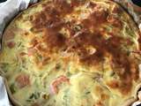 Quiche Poireaux Saumon fumé d'Alain Ducasse