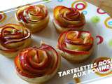 Tartelettes rosaces de pommes