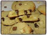 Biscuits aux amandes et 3 chocolats