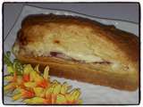 Cake au jambon et fromage fondu