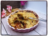 Crumble aux pommes et au chocolat