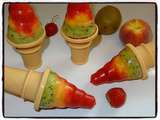 Glaces aux fruits frais