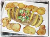 Magret de canard aux pommes