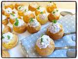 Minis choux au thon