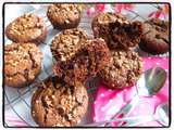 Muffins aux deux chocolats