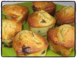 Muffins poire chocolat