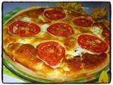 Quiche à la tomate et au chèvre