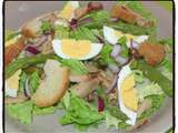 Salade d'asperges vertes