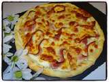 Tarte au jambon et à la mozzarella