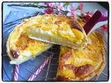 Tarte clafoutis à la mangue