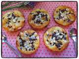 Tartelettes aux poires, aux amandes et au chocolat