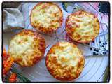 Tartelettes de coquillettes au poulet et à la mozzarella