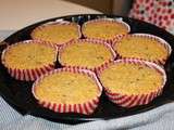 Muffins au son d'avoine et bananes