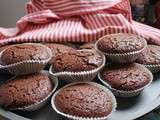 Muffins aux chocolat et à la fleur d'oranger