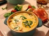 Oeuf cocotte au curry