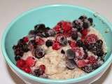 Porridge de son d'avoine