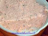 Rillettes aux 2 saumons – Attaque, pp, pl, Conso, Lundi Escalier Nutritionnel