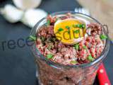 Tartare de bœuf façon Thaï – Attaque, pp, pl, Conso, Lundi Escalier Nutritionnel