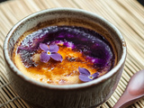 Crème brûlée patate douce