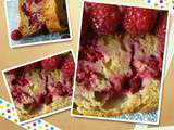 Cake citron framboises