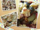 Crumble de ratatouille