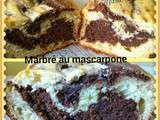 Marbré au mascarpone