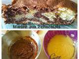 Marbré aux 2 chocolats