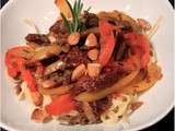 Pâques : Ragout Agneau tomates confites et amandess