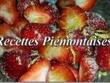 Fraises au citron