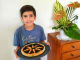 Tarte aux feuilles de manioc et aux crevettes de pays