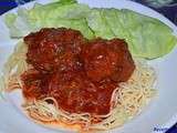 Boulettes espagnoles à la sauce tomate à l'ail