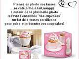 Je participe au concours de la plus belle photo de tasses