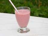 Milkshake fraises banane