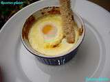 Oeuf cocotte au maroilles