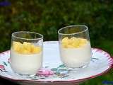 Panna cotta au foie gras et pommes caramélisées