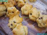 Scones pépites de chocolat