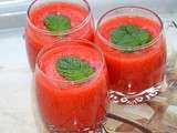 Soupe de fraises