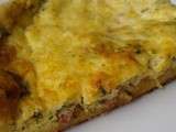 Quiche lardons et persil