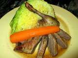 Canard sauvage au Chou vert