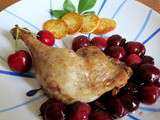 Cuisse de Canard aux Cerises