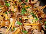 Fricassée de Chanterelles grises