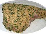 Gigot de Lait en Croûte d'herbes