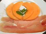 Melon au Jambon de Bayonne