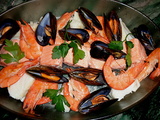 Parillada de Poissons et Fruits de Mer