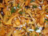 Poêlée de petites Girolles