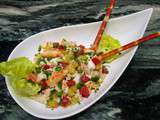 Salade aux restes de Langouste