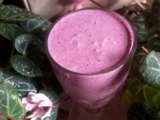 Smoothie protéiné aux fruits rouges (keto)