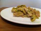 Dinde aux courgettes et curry