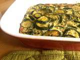 Flan de courgettes